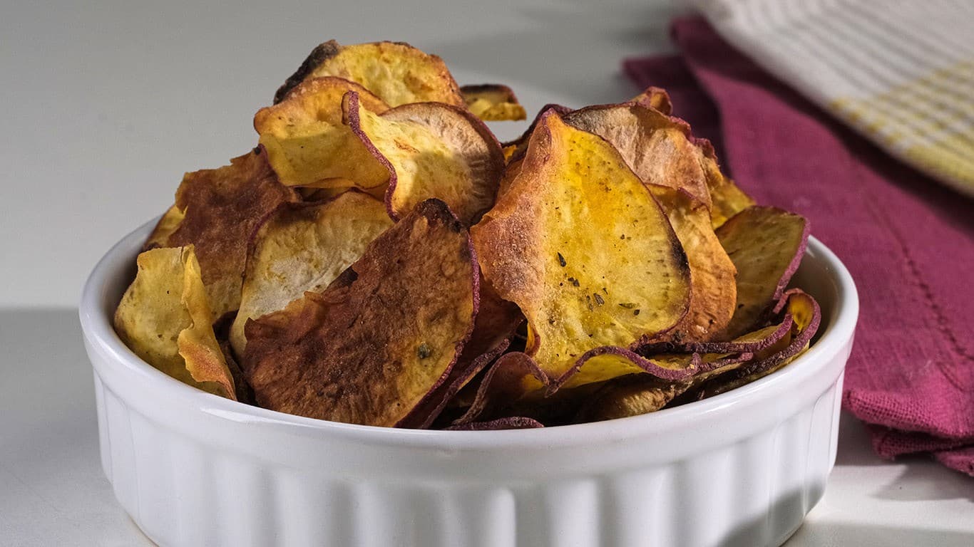 chips batata doce